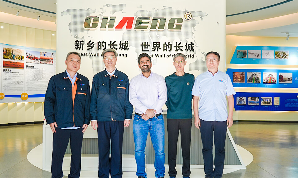 德國西馬克集團（SMS Group）領(lǐng)導(dǎo)來訪新鄉(xiāng)長城